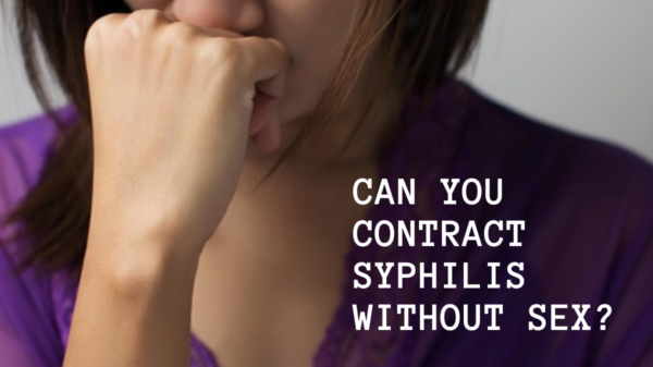 Can you contract syphilis without sex